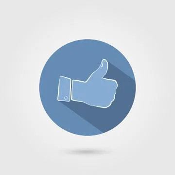 Thumb up icon Иллюстрация