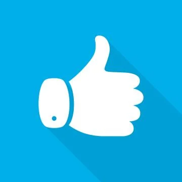 Thumb up icon. Vector illustration. Stock Illustration