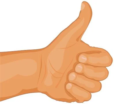 Thumb up Stock Illustration