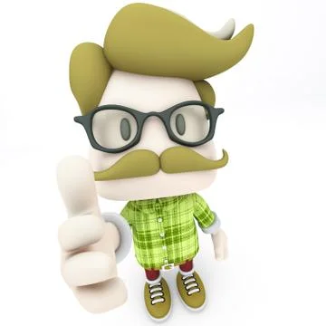 Thumb up! Stock Illustration