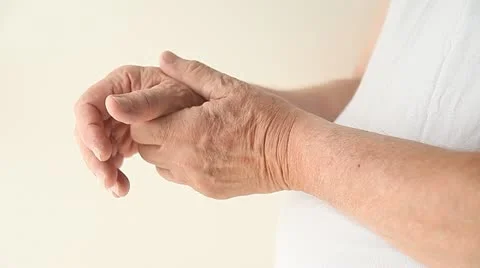 Thumb pain Stock Footage 11289681
