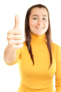 Thumb up! Stock Photos