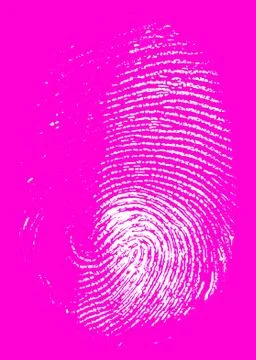 Thumb print Stock Illustration
