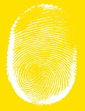 Thumb print Stock Illustration