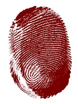 Thumb print Stock Illustration