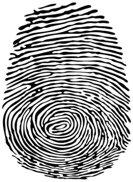 Thumb Print Stock-Illustration