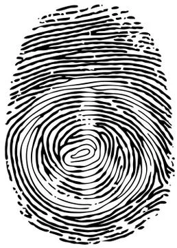 Thumb Print Stock-Illustration