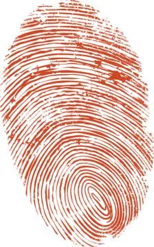 Thumb print Stock Illustration