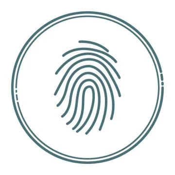 Thumb print Stock Illustration