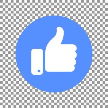 Thumb up symbol, finger up icon vector illustration Stock Illustration