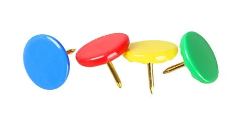 Thumb tacks Stock Photos