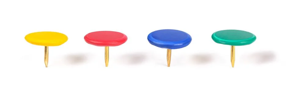 Thumb tacks Stock Photos