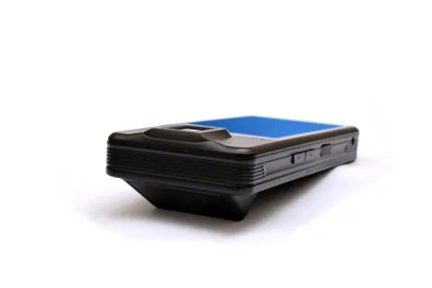 Thumb Verify scan for biometric security system Stock Photos