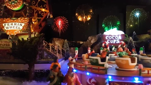 Thumbnail christmas rides 4k Video stock 82361692