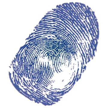 Thumbprint Stock Illustration
