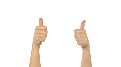 Thumbs Up 4k Stock Footage 63470162