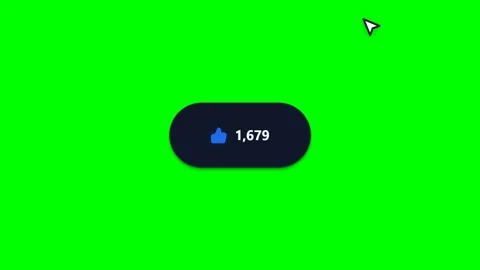 Thumbs burst bottom right Green Screen Lower Third Stock Footage 345222716