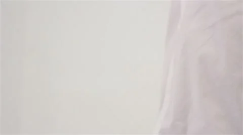 Thumbs up close-up on a white background Stock Footage 68895449