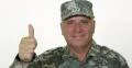 Thumbs Up Confident Hand Sign Military Forces Agreed Expression Military Concept 4k or 4k+ Resolution