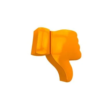 Thumbs down Stock Illustration