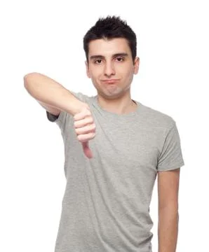 Thumbs down Stock Photos