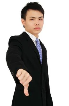 Thumbs down Stock Photos