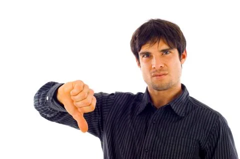 Thumbs Down! Stock Photos
