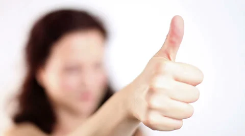 Thumbs Up Stock Footage 35111995