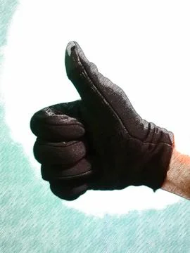 Thumbs up gesture Stock Illustration