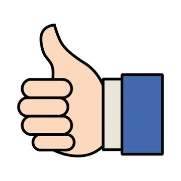 Thumbs Up Icon Stock Illustration