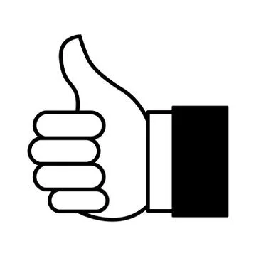 Thumbs Up Icon Stock Illustration