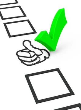 Thumbs up! Stock Illustration