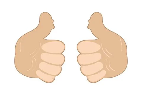 Thumbs up Stock Illustration