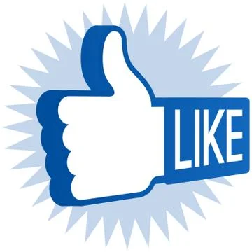 Like Thumbs Up Stock Illustration