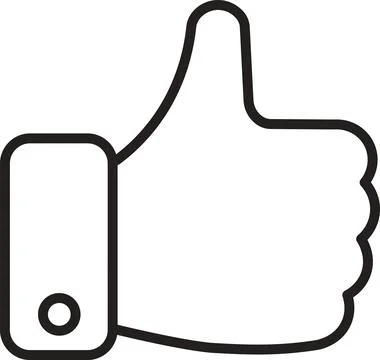 Thumbs up Stock Illustration