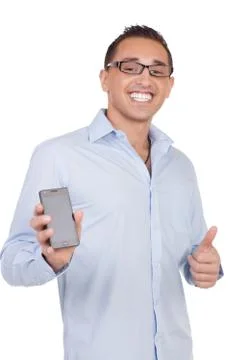 Thumbs up man Stock Photos