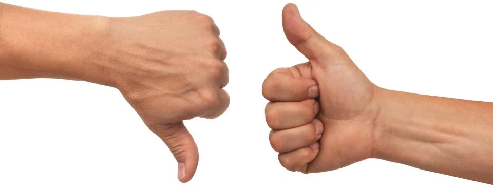 Thumbs up Stock-Fotos