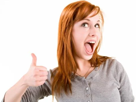 Thumbs up Foto stock