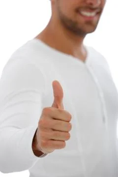 Thumbs up Foto stock