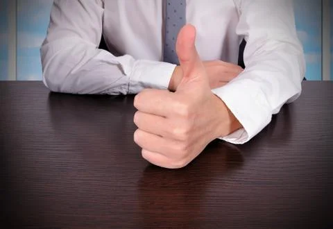 Thumbs up Foto stock