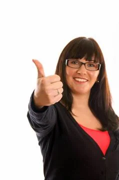 Thumbs up Foto stock