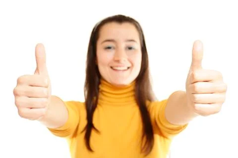 Thumbs up! Stock Photos