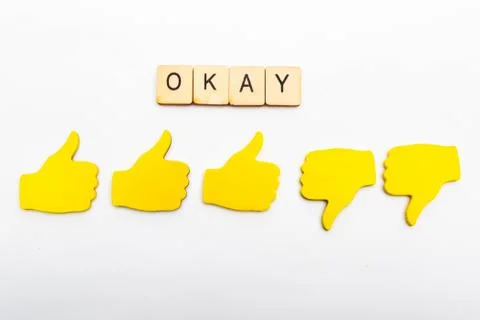 Thumbs Up Thumbs Down Stock Photos