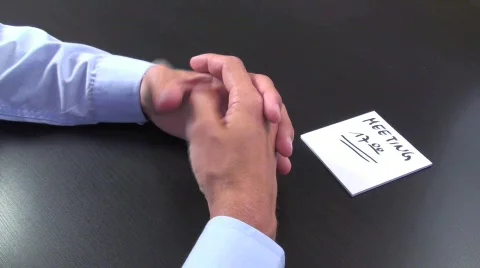 Thumbs Twiddle 動画素材 752602