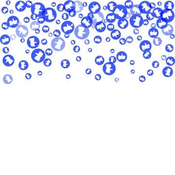 Thumbs up vector sign Illustrazione stock