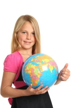 Thumbs Up for the World Stock Photos