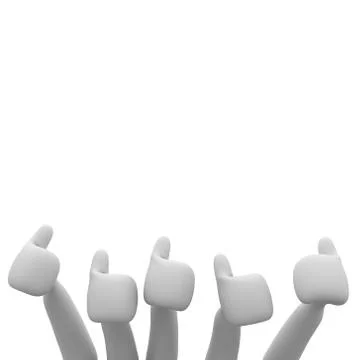 Thumps up Stock Illustration