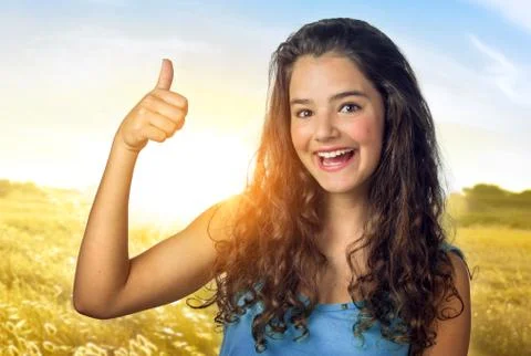 Thums-up Stock Photos