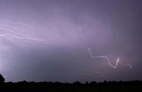 Thunder and Lightning Stock Photos