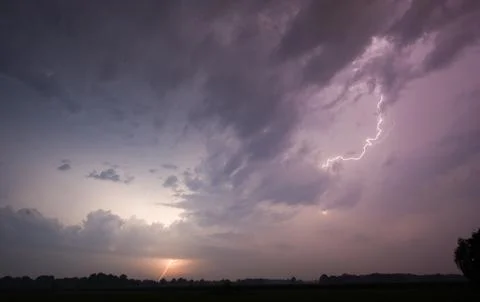Thunder and Lightning Stock Photos
